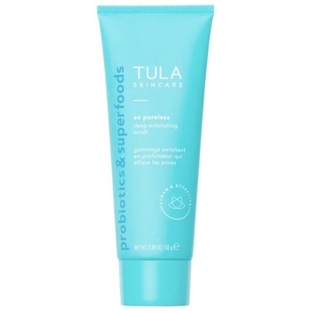 Tula So Poreless deep exfoliating blackhead scrub
